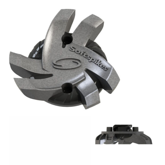 Softspikes Silver Tornado Lock Spikes