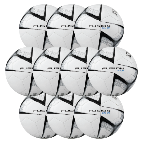 Precision Fusion Lite 370g Training Football - 10 Pack